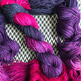 ORCHID MANTIS -- Kew Gardens DK yarn -- ready to ship