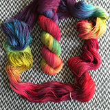 DUSK RAINBOW -- Times Square sock yarn -- ready to ship